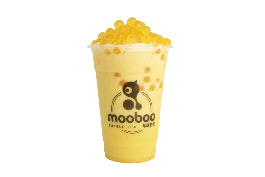 Mooboo Bubble Mango Milk Tea