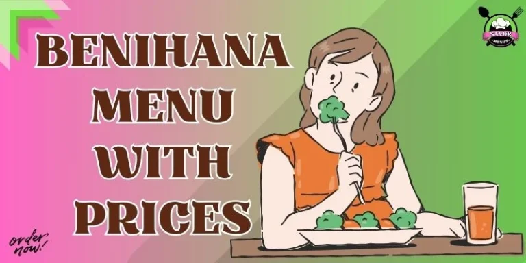 Benihana Menu With Prices
