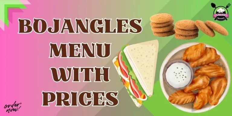 Bojangles Menu With Prices