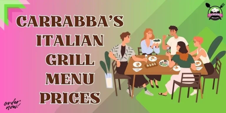 Carrabba’s Italian Grill Menu Prices