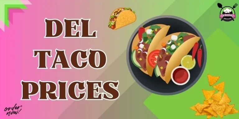 Del Taco Prices