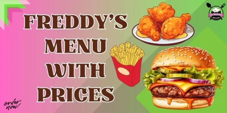 Freddy’s Menu With Prices