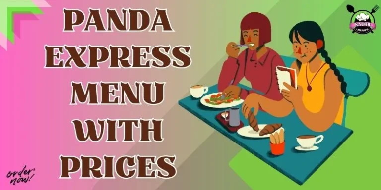 Panda Express Menu With Prices