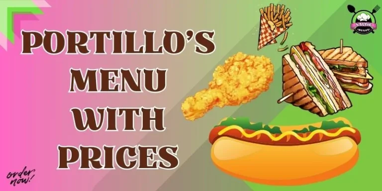 Portillo's Menu With Prices