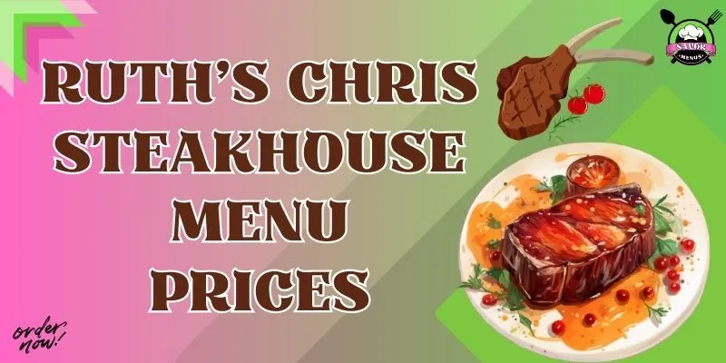 Ruth's Chris Steakhouse Menu Prices