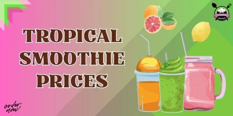 Tropical Smoothie Prices