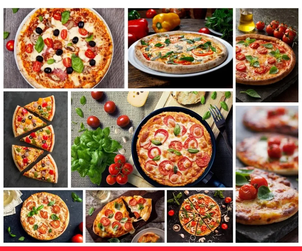Types of Pizzas Offered