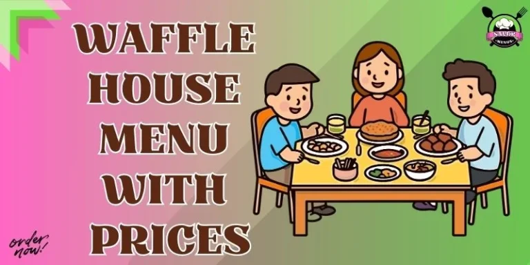 Waffle House Menu With Prices