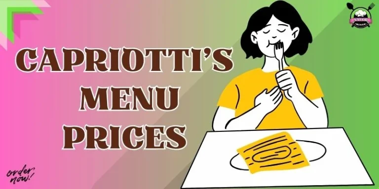 Capriotti’s Menu Prices