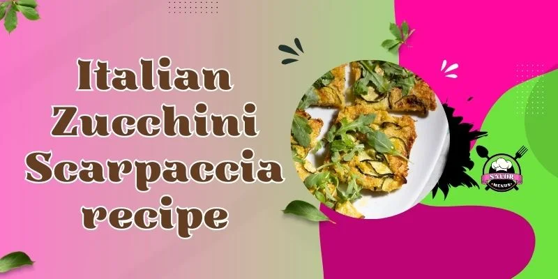 Italian Zucchini Scarpaccia recipe