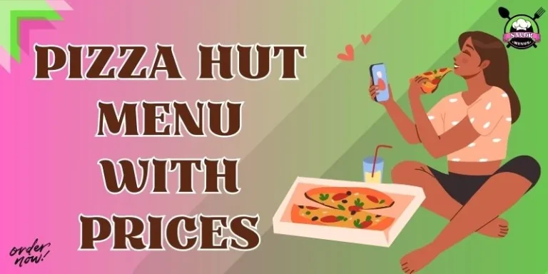 Pizza Hut Menu With Prices