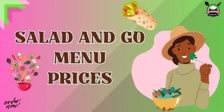 Salad And Go Menu Prices