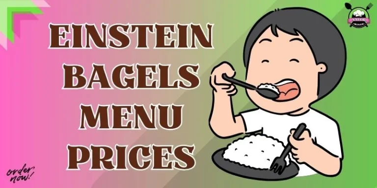 Einstein Bagels Menu Prices