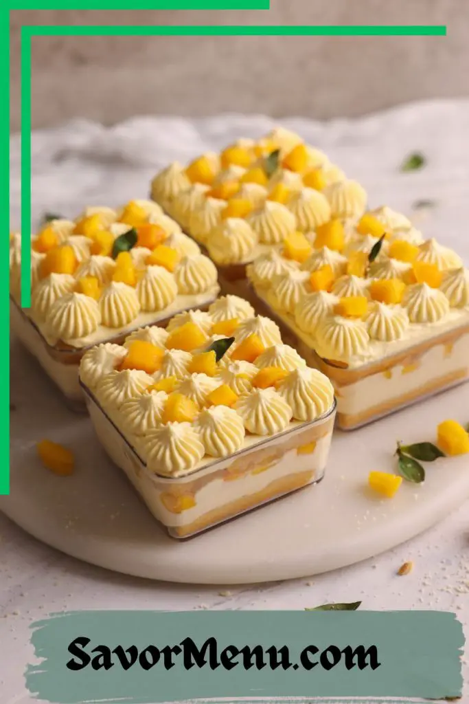 Easy Mango TIRAMISU Recipe