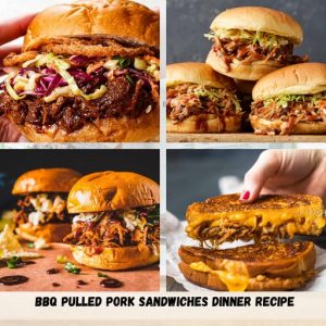 BBQ Pulled Pork Sandwiches Dinner Recipe