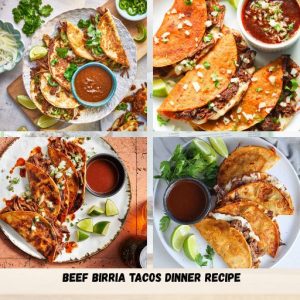 Beef Birria Tacos Dinner Recipe