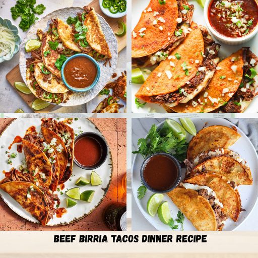 Beef Birria Tacos Dinner Recipe
