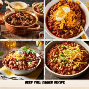 Beef Chili Dinner Recipe