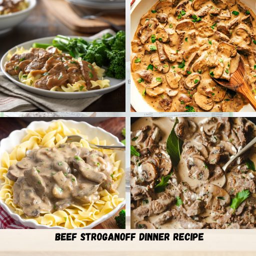Beef Stroganoff Dinner Recipe