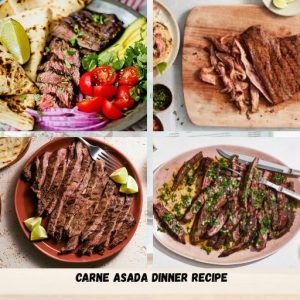 Carne Asada Dinner Recipe