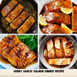 Honey Garlic Salmon Dinner Recipe