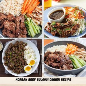 Korean Beef Bulgogi Dinner Recipe
