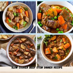 Slow Cooker Beef Stew Dinner Recipe