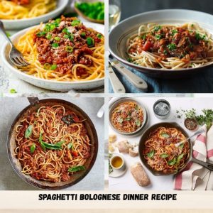 Spaghetti Bolognese Dinner Recipe