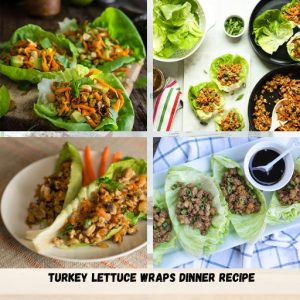 Turkey Lettuce Wraps Dinner Recipe