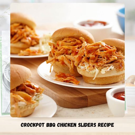Crockpot BBQ Chicken Sliders Recipe
