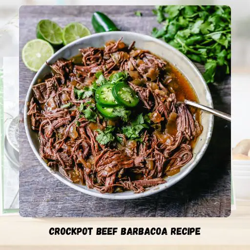 Crockpot Beef Barbacoa Recipe