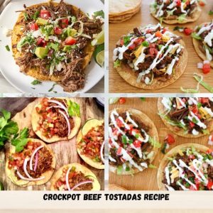 Crockpot Beef Tostadas Recipe