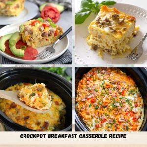 Crockpot Breakfast Casserole Recipe
