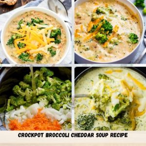 Crockpot Broccoli Cheddar Soup Recipe