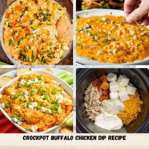 Crockpot Buffalo Chicken Dip Recipe