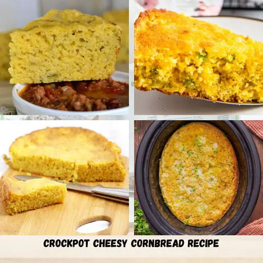 Crockpot Cheesy Cornbread Recipe