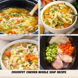 Crockpot Chicken Noodle Soup Recipe