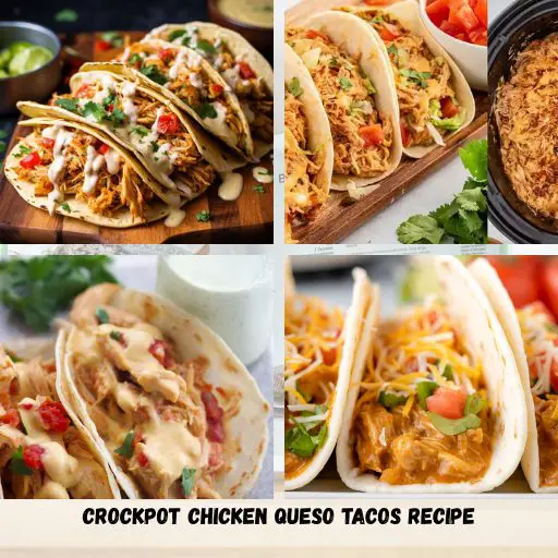 Crockpot Chicken Queso Tacos Recipe