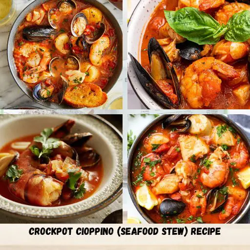 Crockpot Cioppino (Seafood Stew) Recipe