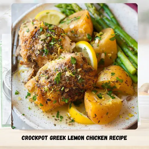 Crockpot Greek Lemon Chicken Recipe