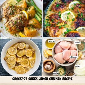 Crockpot Greek Lemon Chicken Recipe