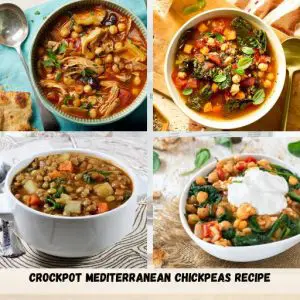 Crockpot Mediterranean Chickpeas Recipe