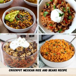 Crockpot Mexican Rice And Beans Recipe