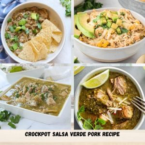 Crockpot Salsa Verde Pork Recipe