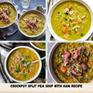 Crockpot Split Pea Soup With Ham Recipe