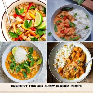 Crockpot Thai Red Curry Chicken Recipe