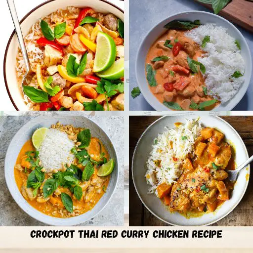 Crockpot Thai Red Curry Chicken Recipe