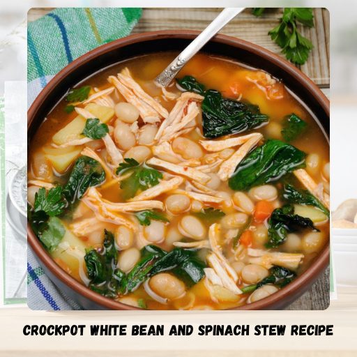 Crockpot White Bean And Spinach Stew Recipe