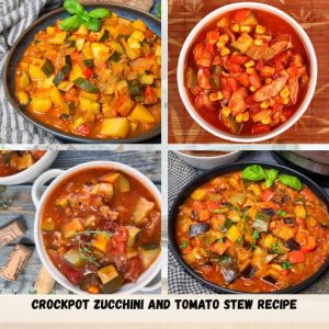 Crockpot Zucchini And Tomato Stew Recipe