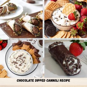 Chocolate Dipped Cannoli Recipe